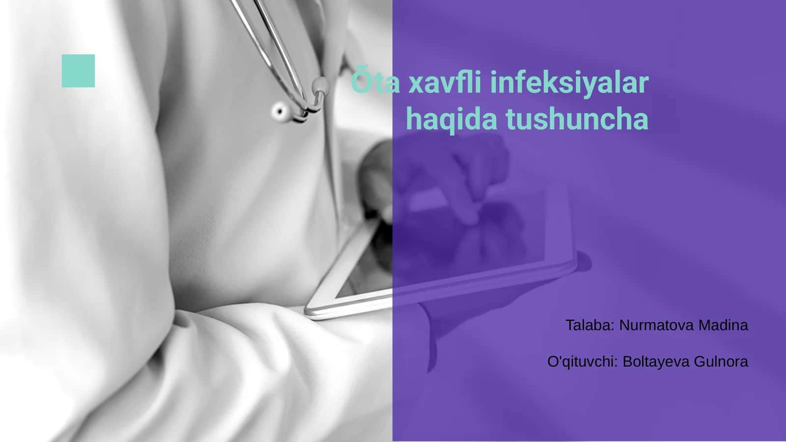 Õta xavfli infeksiyalar haqida tushuncha