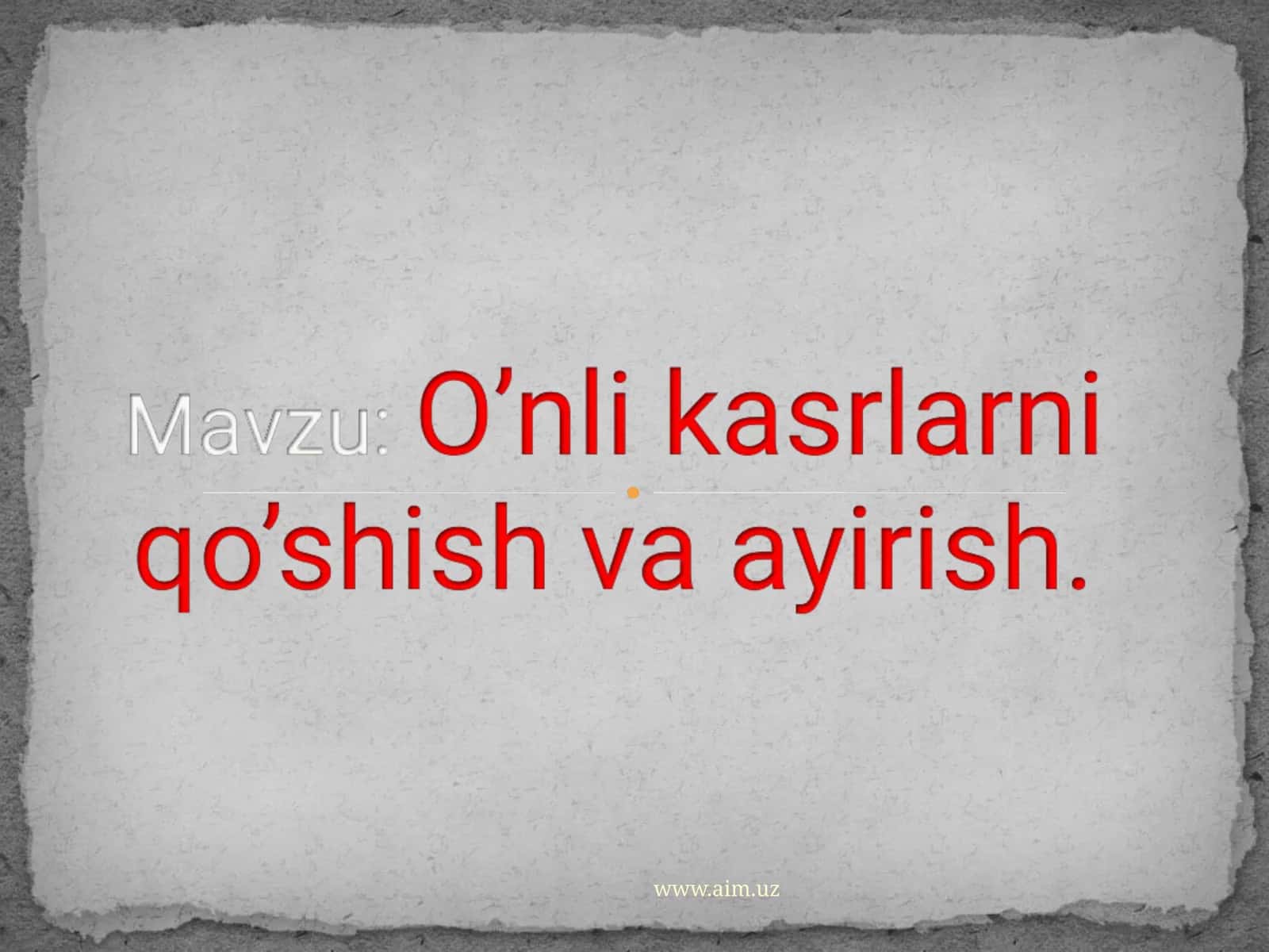 Yangimavzuyuzasidanbilim,ko’nikma, malakahosilqilish