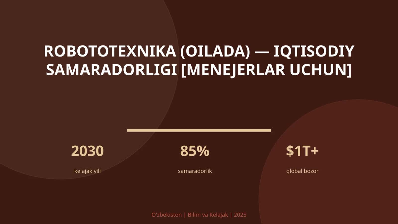 ROBOTOTEXNIKA (OILADA)