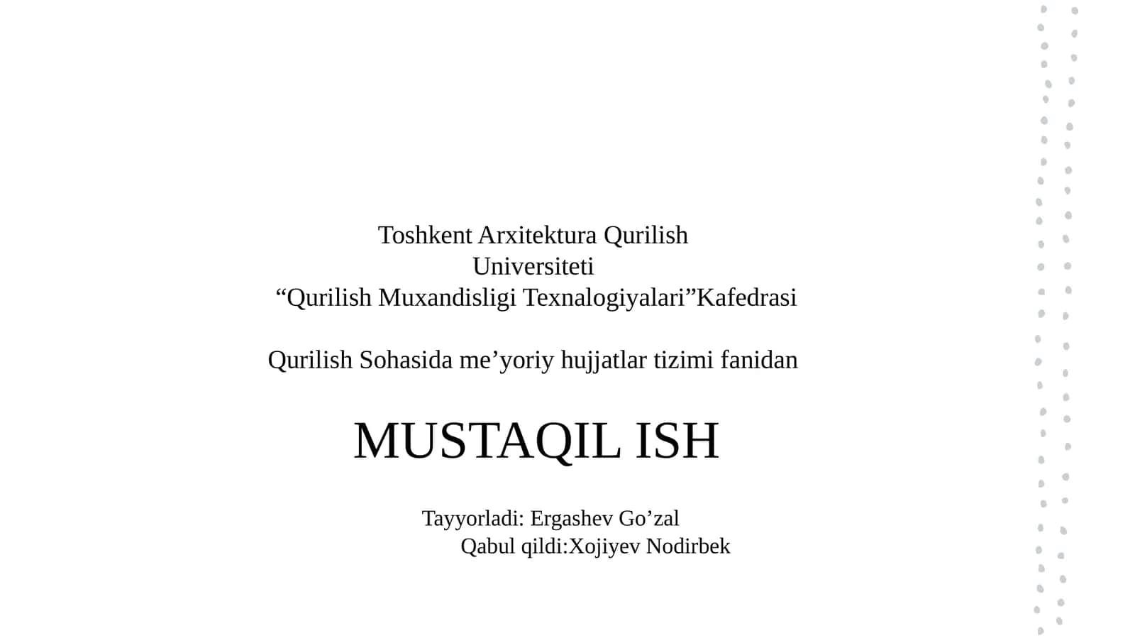 Mamuriy boshidora ofis ilmiy tadqiqot va loyiha tashkilotlari muassasalari