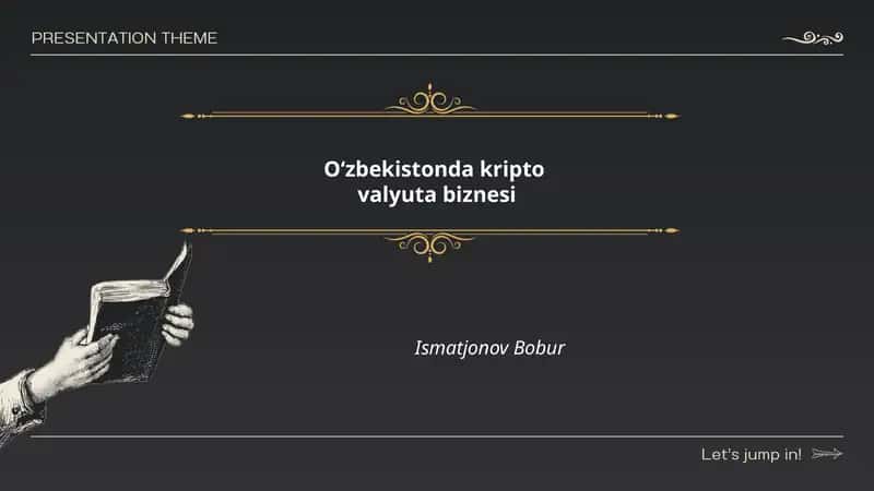Oʻzbekistonda kripto-valyuta biznesi