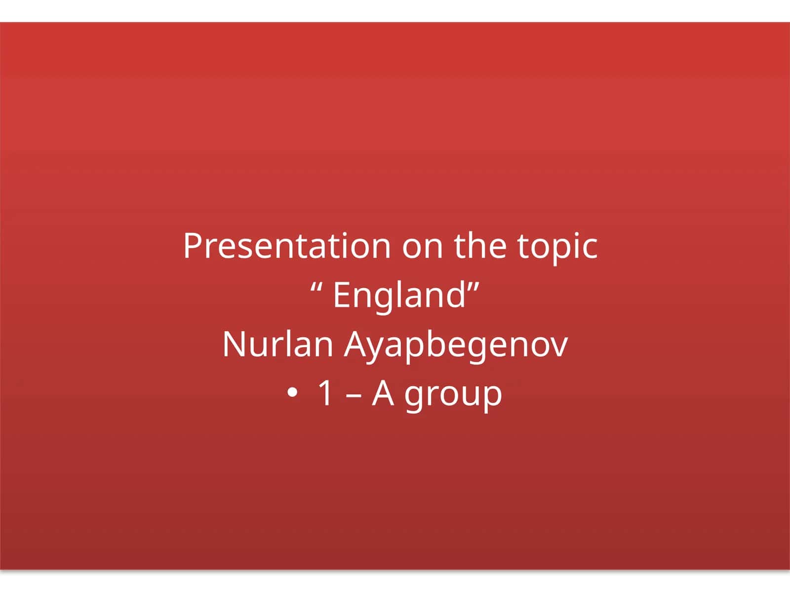 “England”