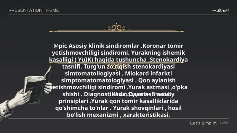 Asosiy klinik sindiromlar
