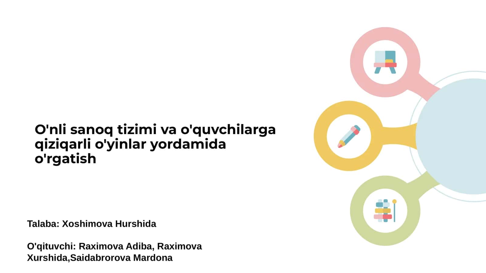 O'nli sanoq tizimi: asosiy tushunchalar