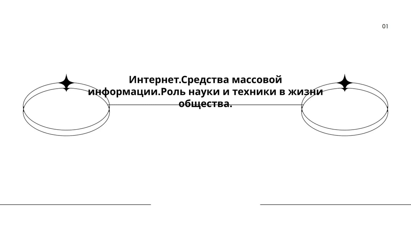Интернет. Средства массовой информации. Роль науки и техники в жизни общества