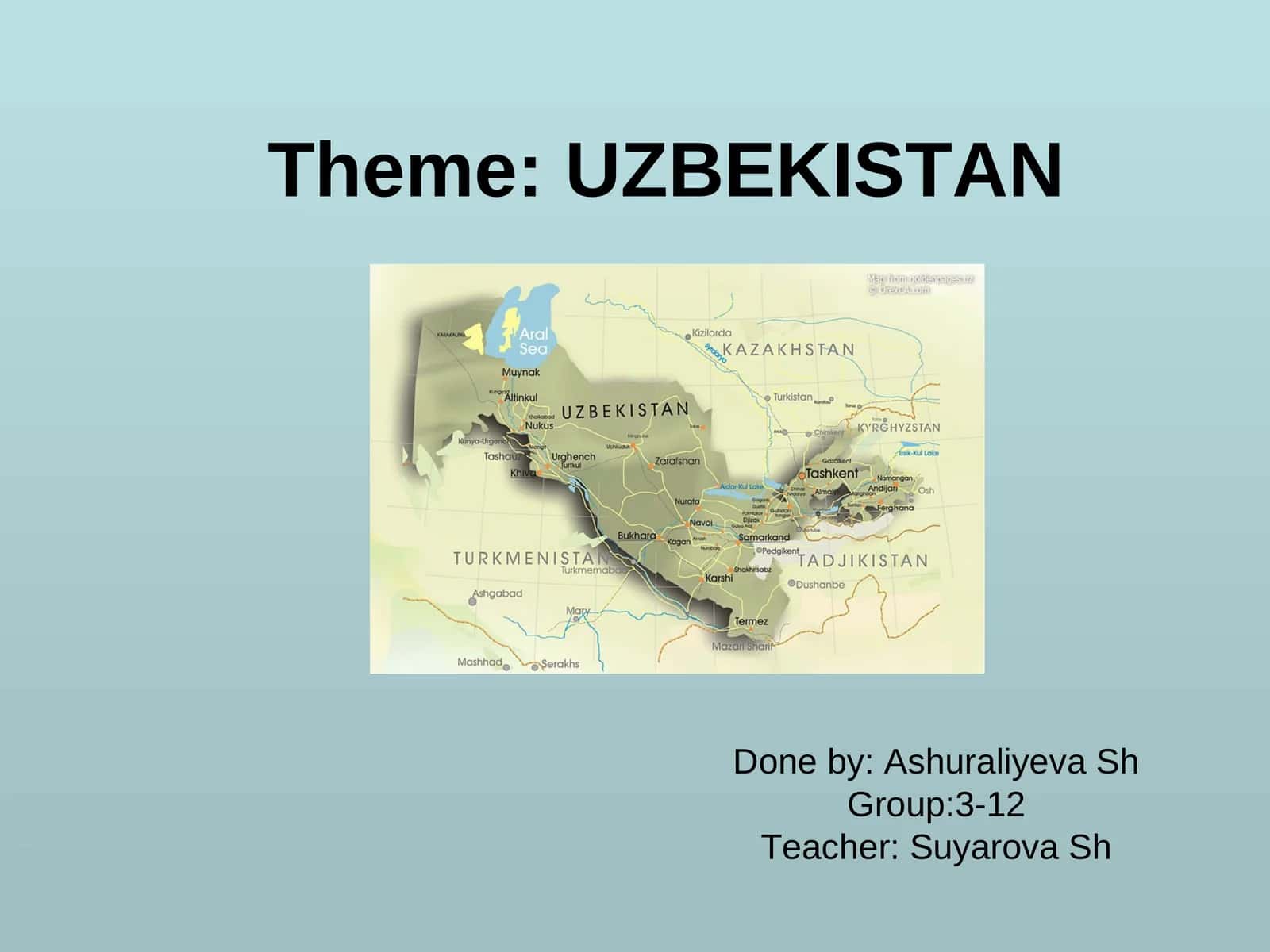 Uzbek Cuisine