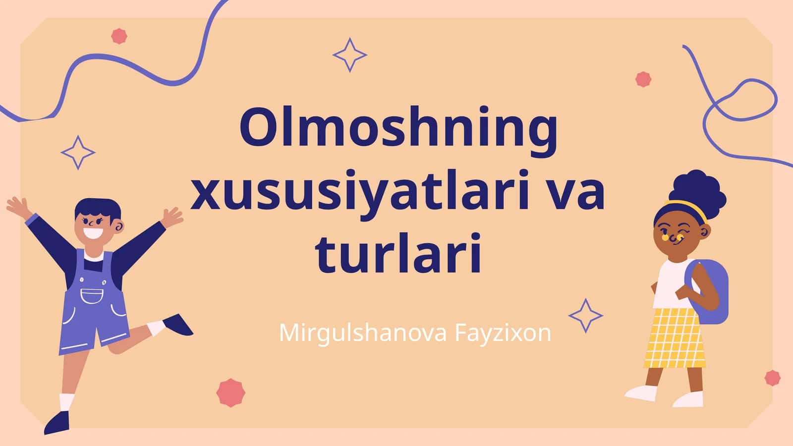Olmoshning xususiyatlari va turlari