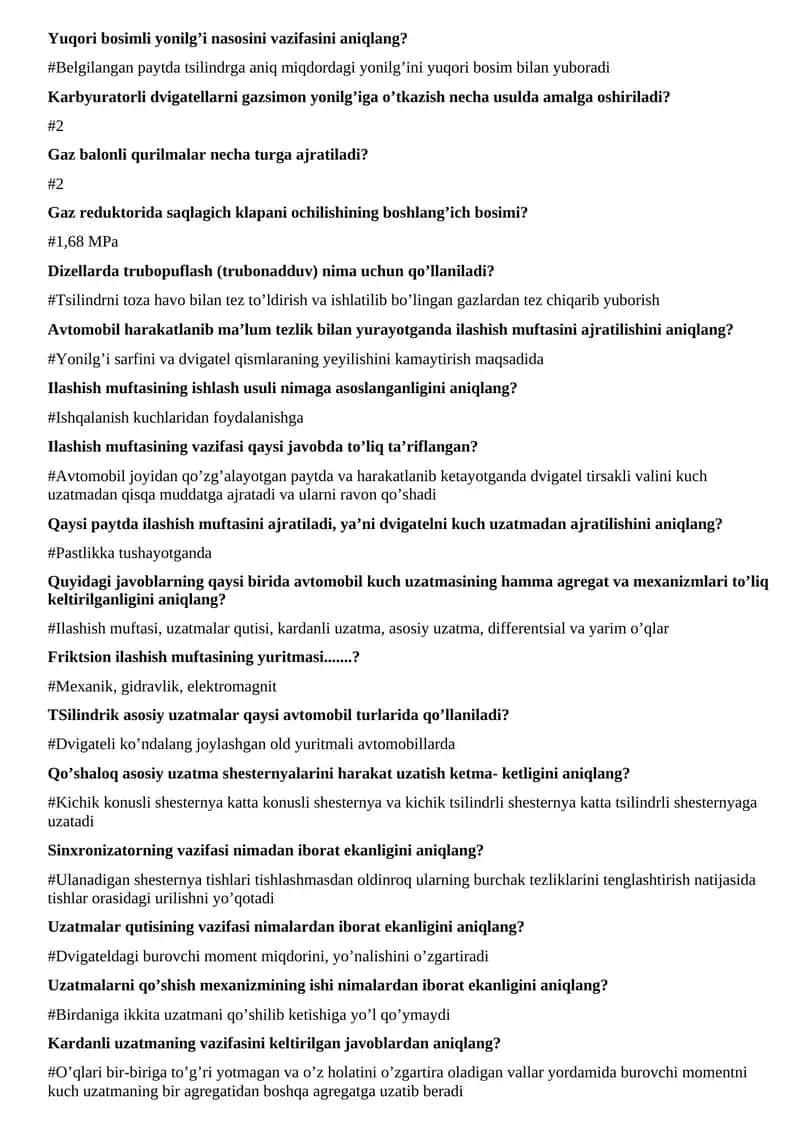 Yuqori bosimli yonilg’i nasosini vazifasini aniqlang?