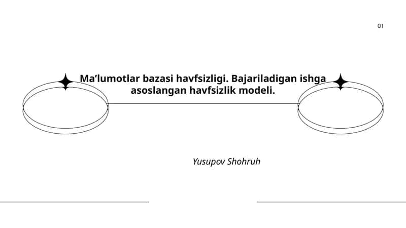 Bajariladigan ishga asoslangan havfsizlik modeli