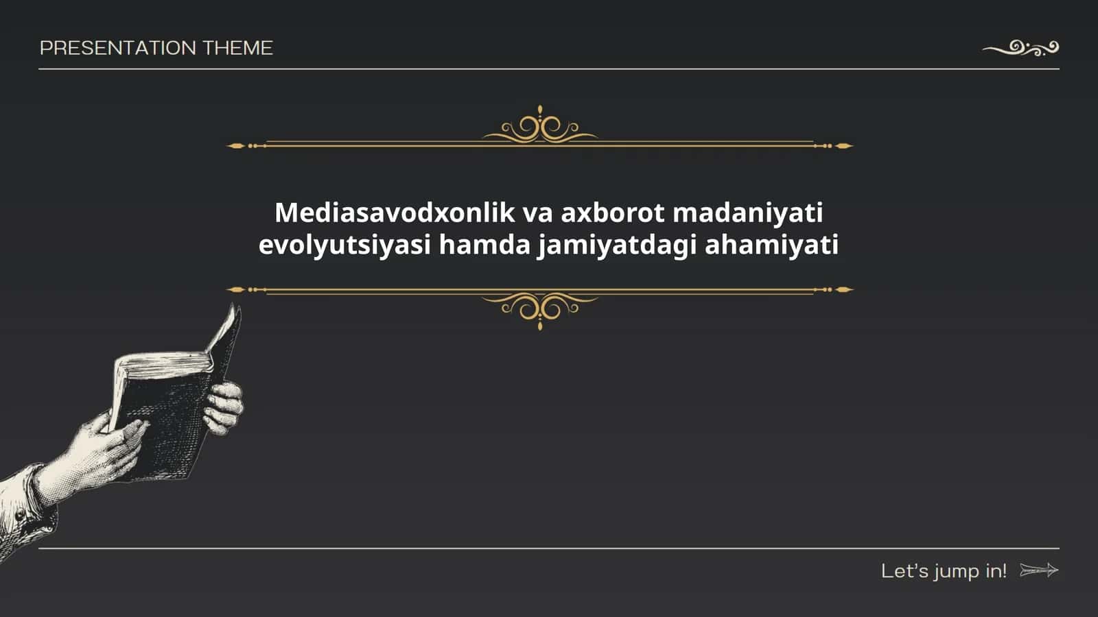 Mediasavodxonlik va axborot madaniyati evolyutsiyasi hamda jamiyatdagi ahamiyati