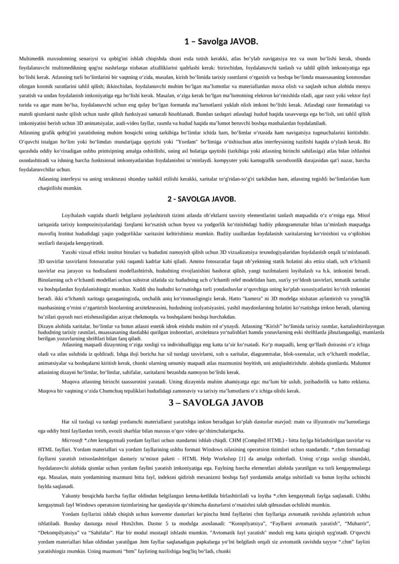 Multimedik maxsulotning senariysi va qobig'ini ishlab chiqish