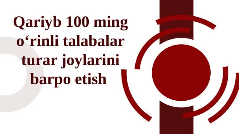 Ming oʻrinli talabalar turar joylari