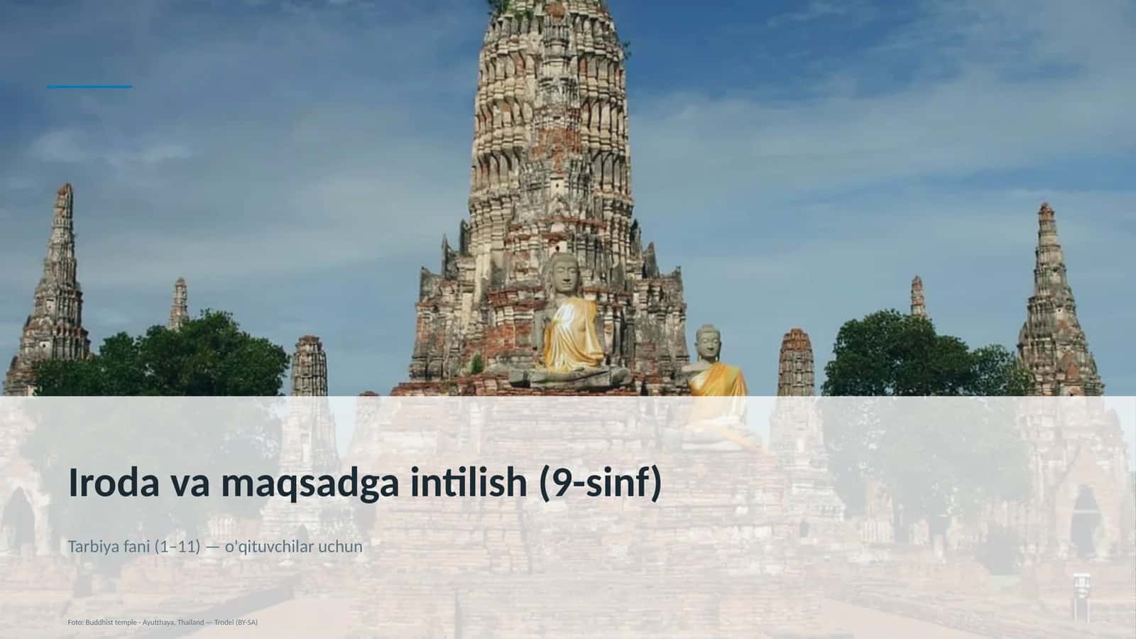 Iroda va maqsadga intilish (9-sinf)