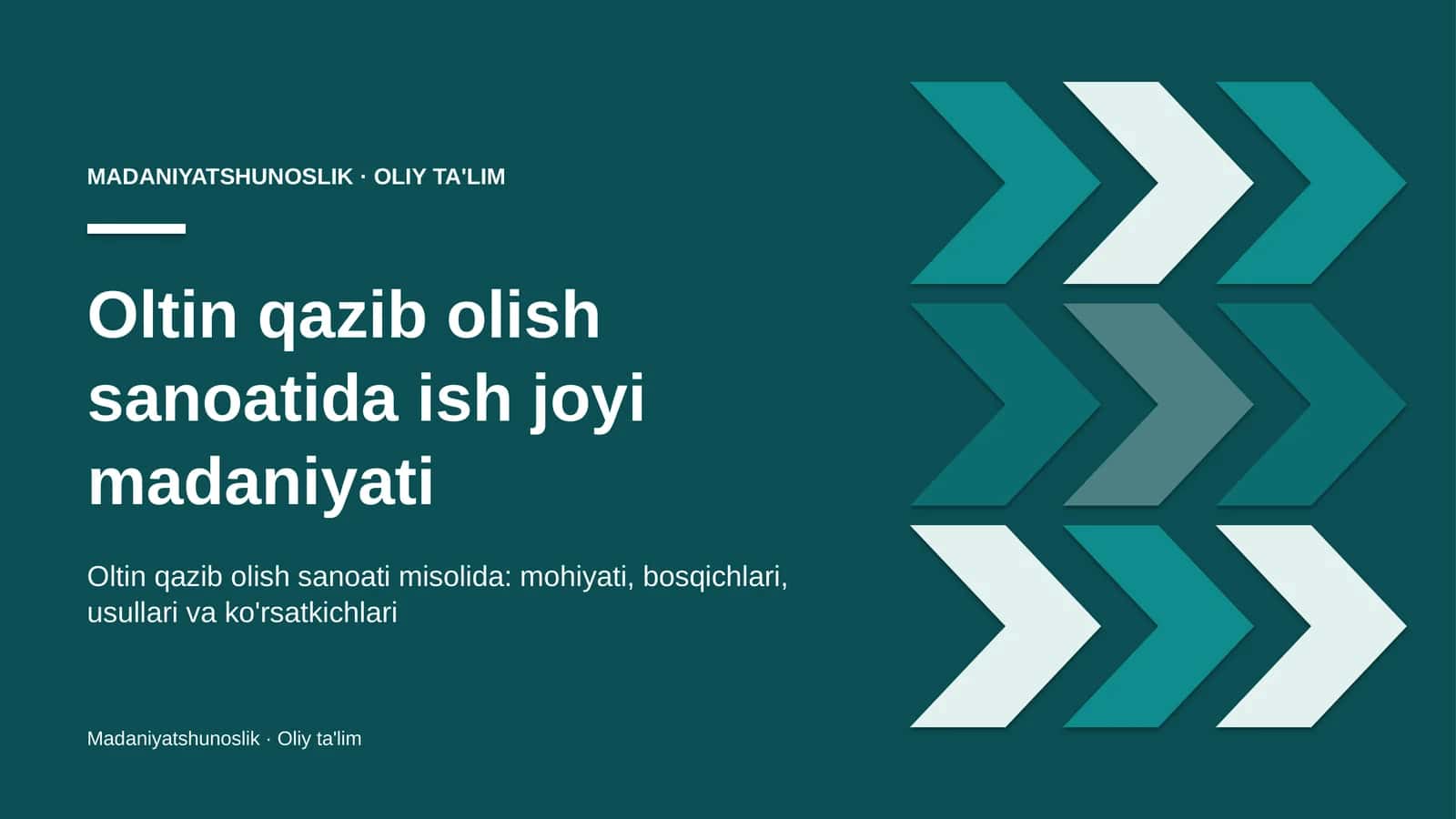oltin qazib olish sanoatida ish joyi madaniyati 5135