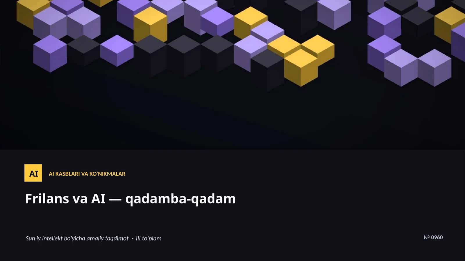 AI KASBLARI VA KO'NIKMALAR