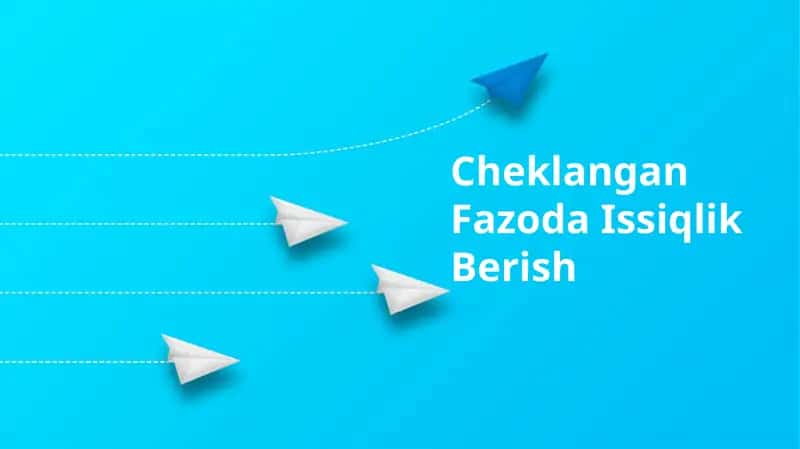 Cheklangan Fazoda Issiqlik Berish