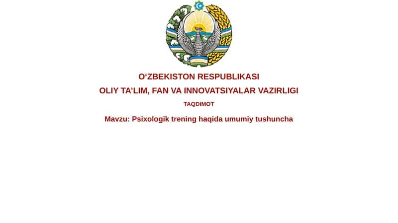 Psixologik trening