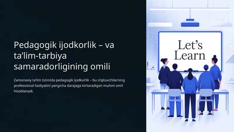 Pedagogik ijodkorlik