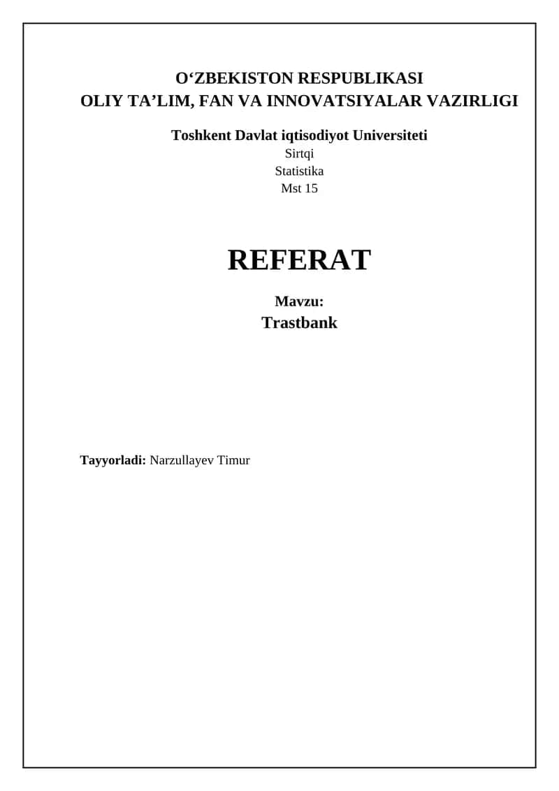 Trastbank