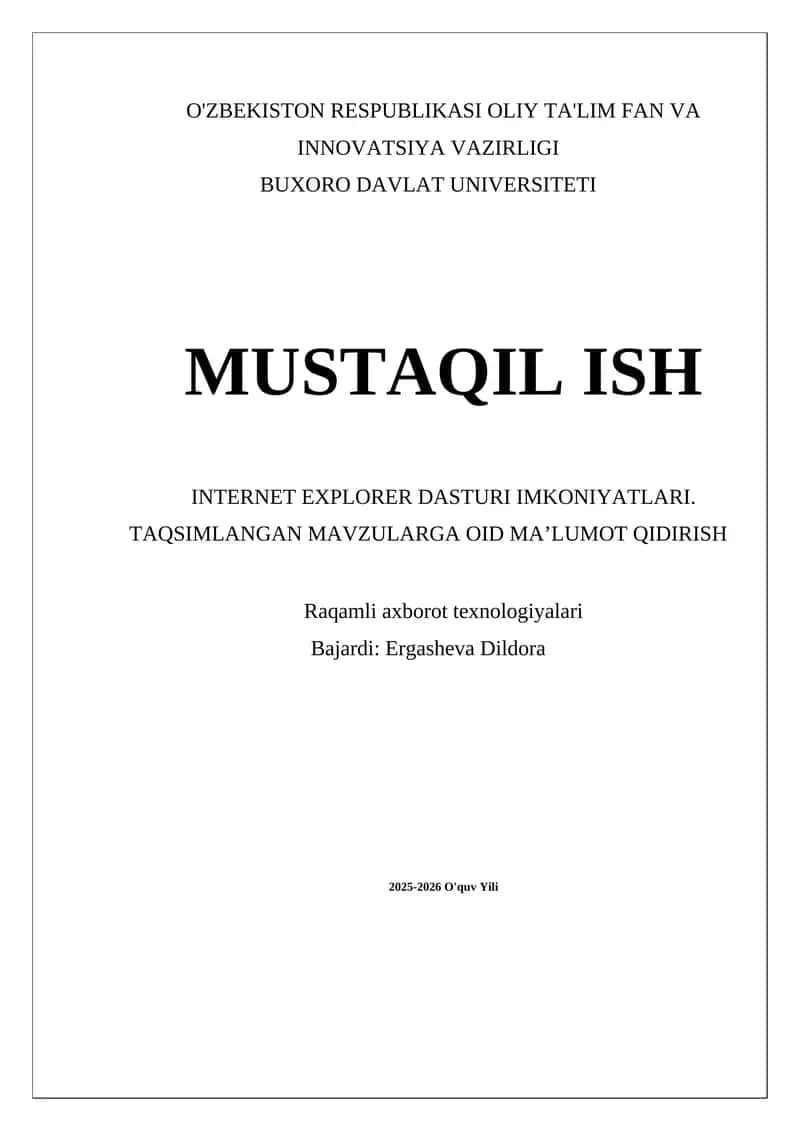 Ta’lim jarayonida bulutli texnologiyalardan foydalanish