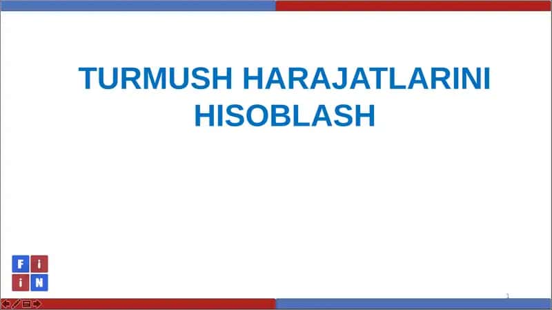 Iste’molchinarxlariindeksi(INI -CPI)