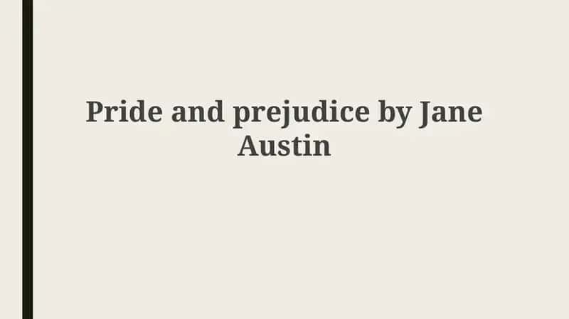 Deconstructing Austen: A Close Reading of the Opening Lines