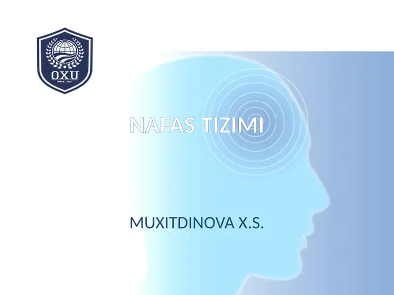 NAFAS TIZIMI