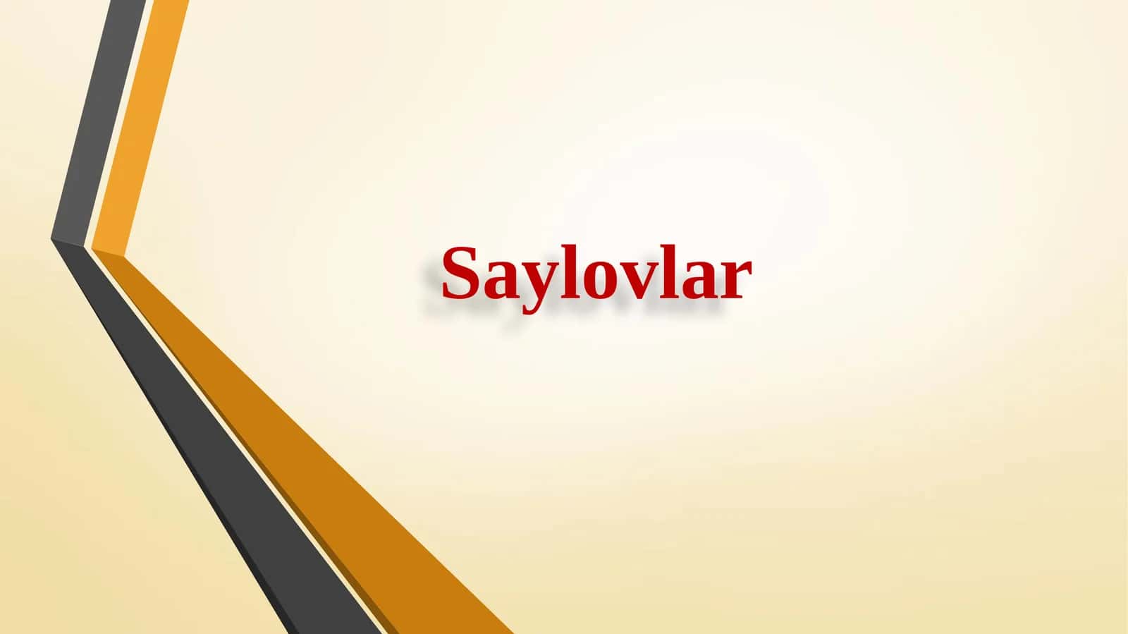 Saylovlar