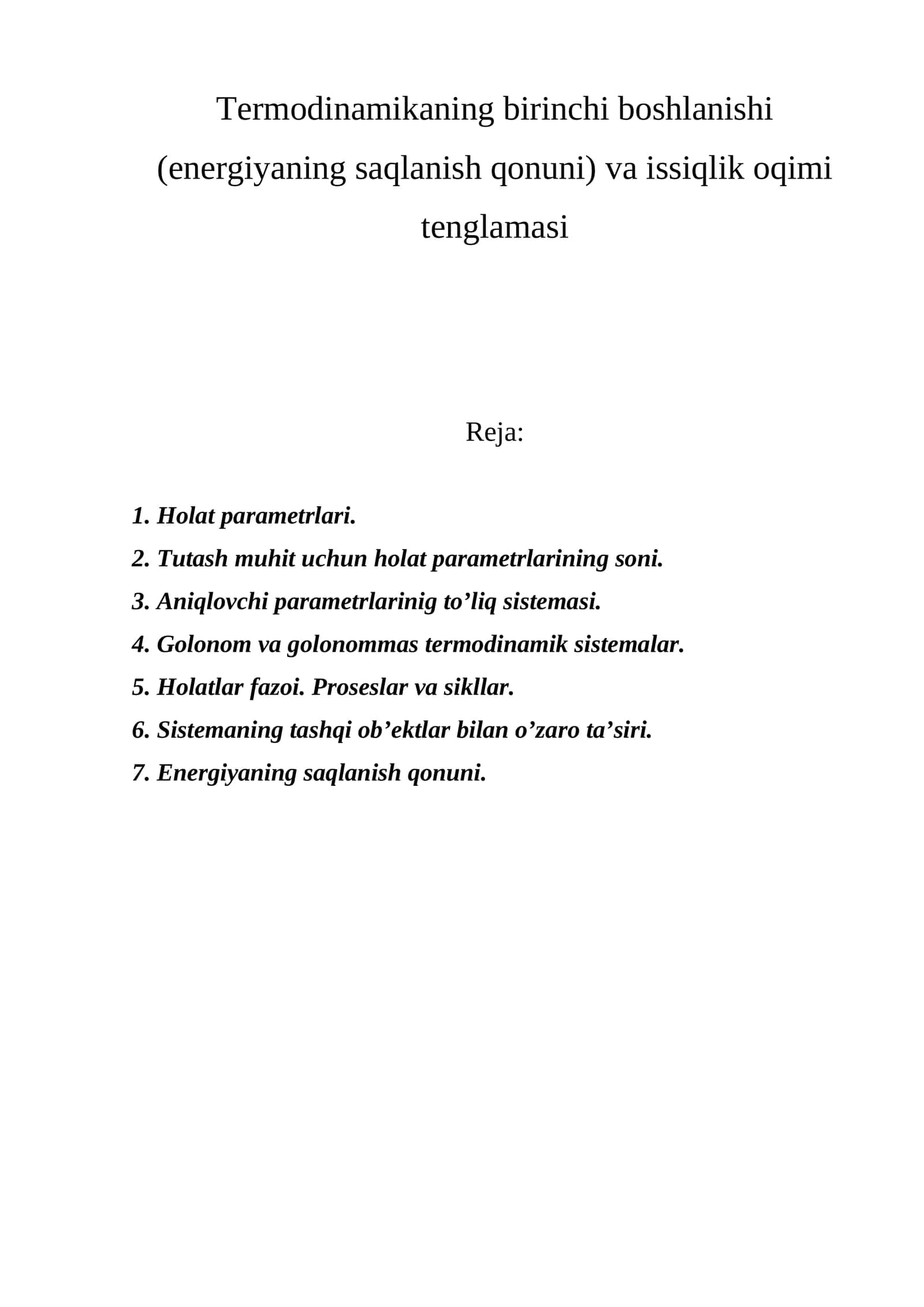 Termodinamika