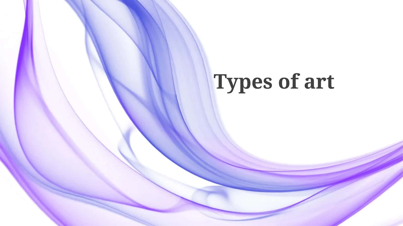 Types of art