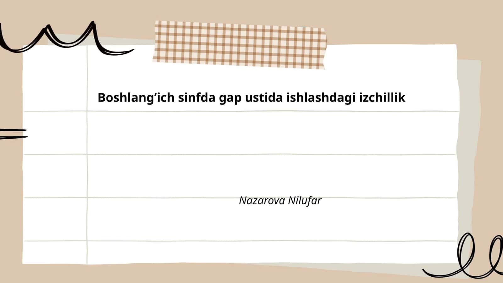 Gapning tuzilishi