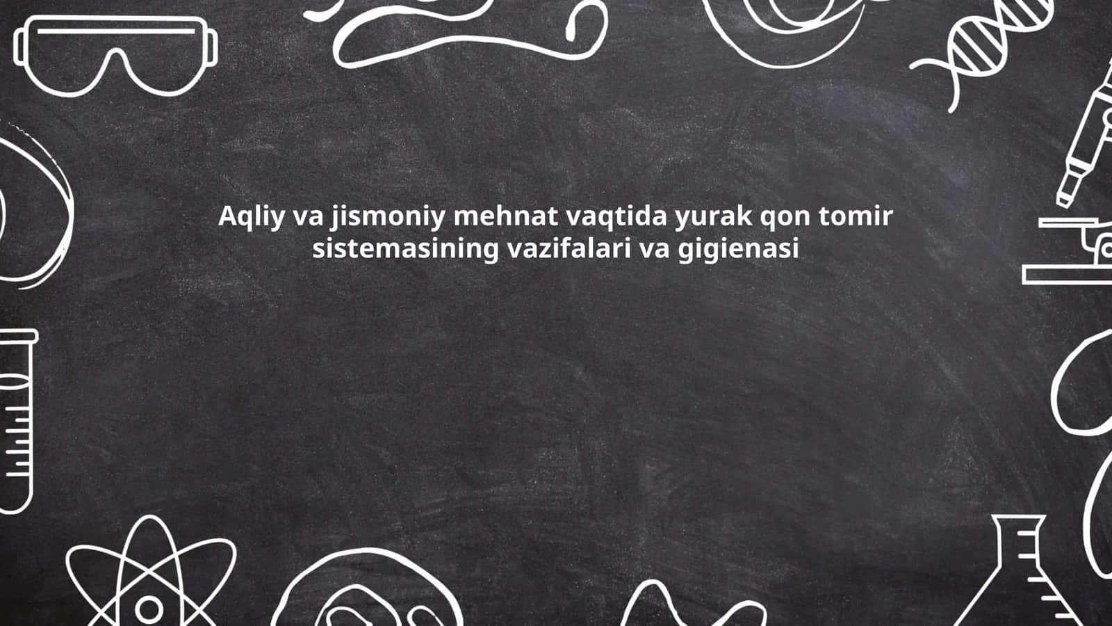 Yurak qon tomir tizimi