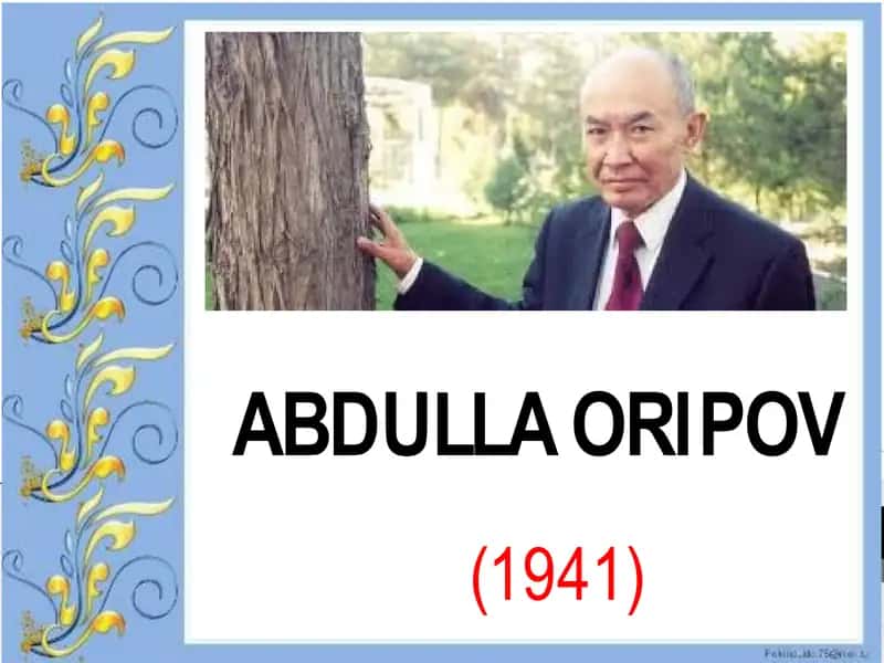 ABDULLA ORIPOV