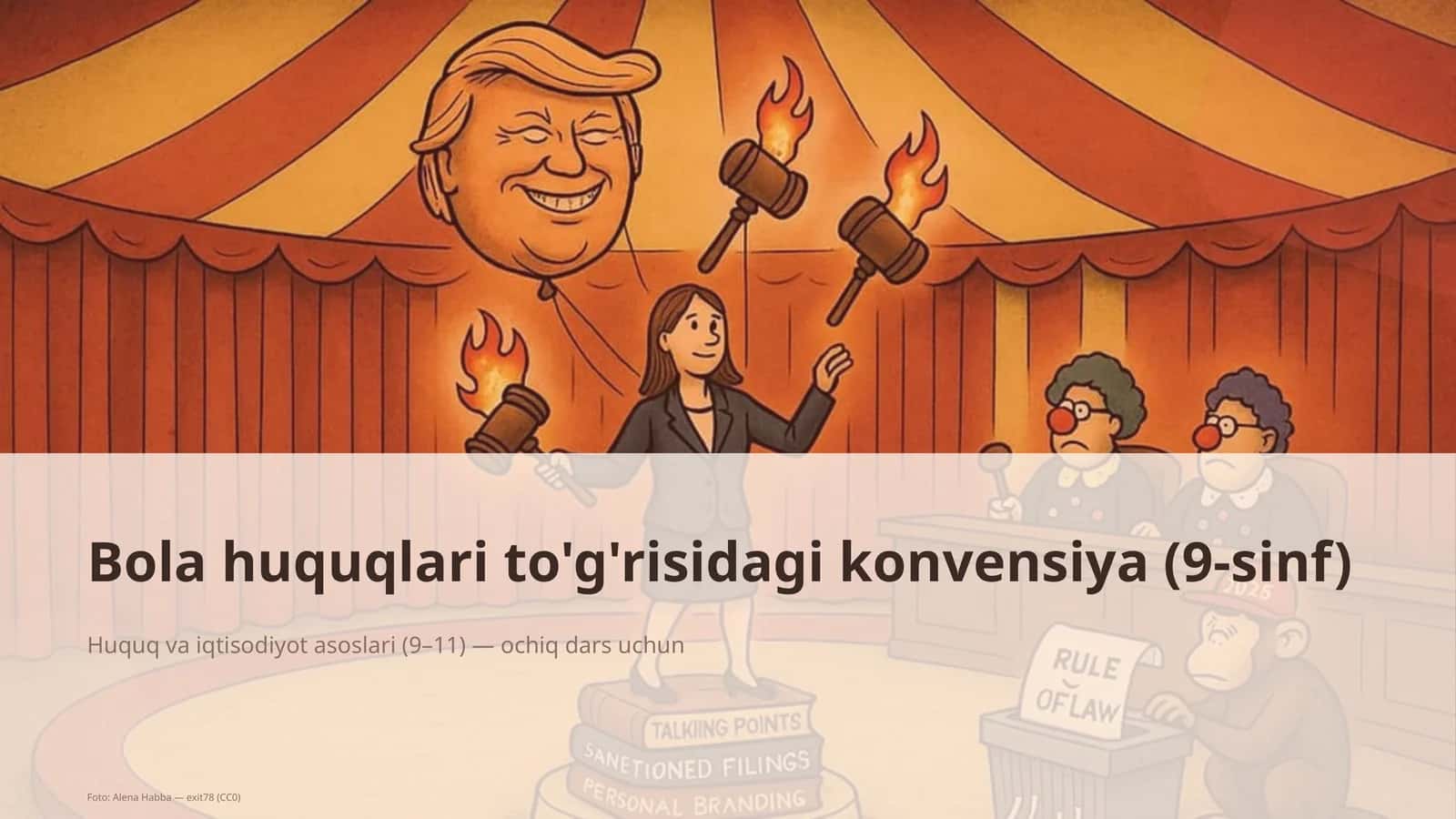 Bola huquqlari to'g'risidagi konvensiya (9-sinf)