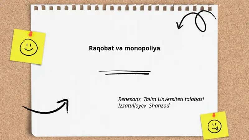 Raqobat va monopoliya
