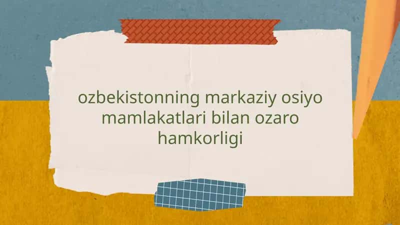 Siyosiy hamkorlik va muloqotning ahamiyati