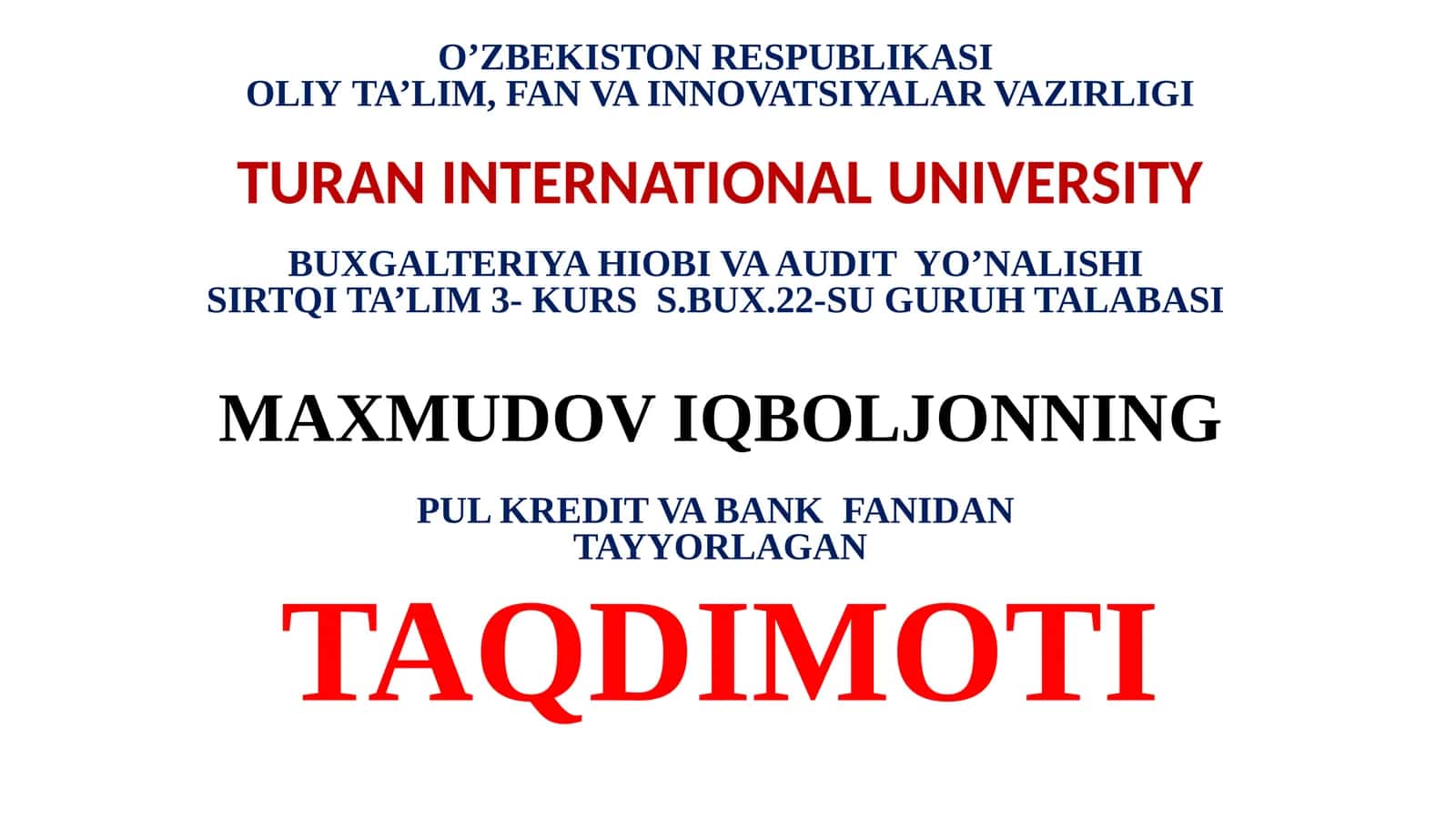 Pul aylanmasi