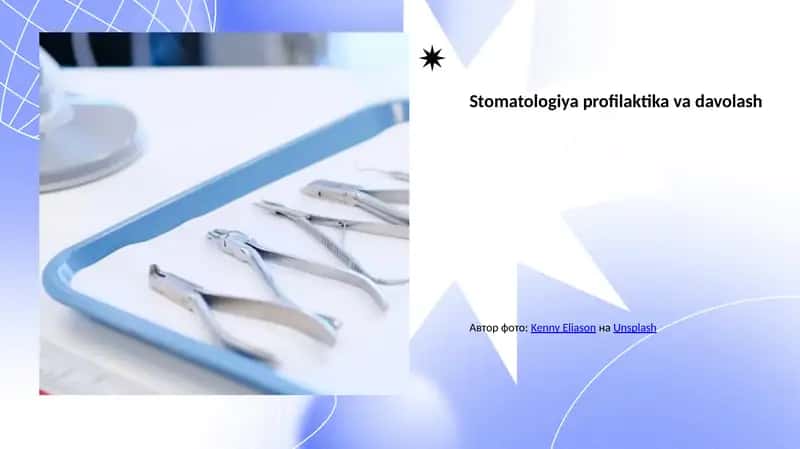 Stomatologiya profilaktika va davolash