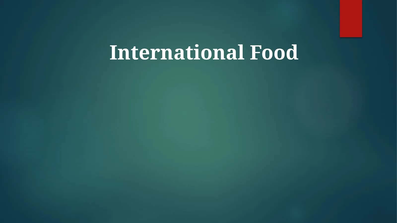 International Food