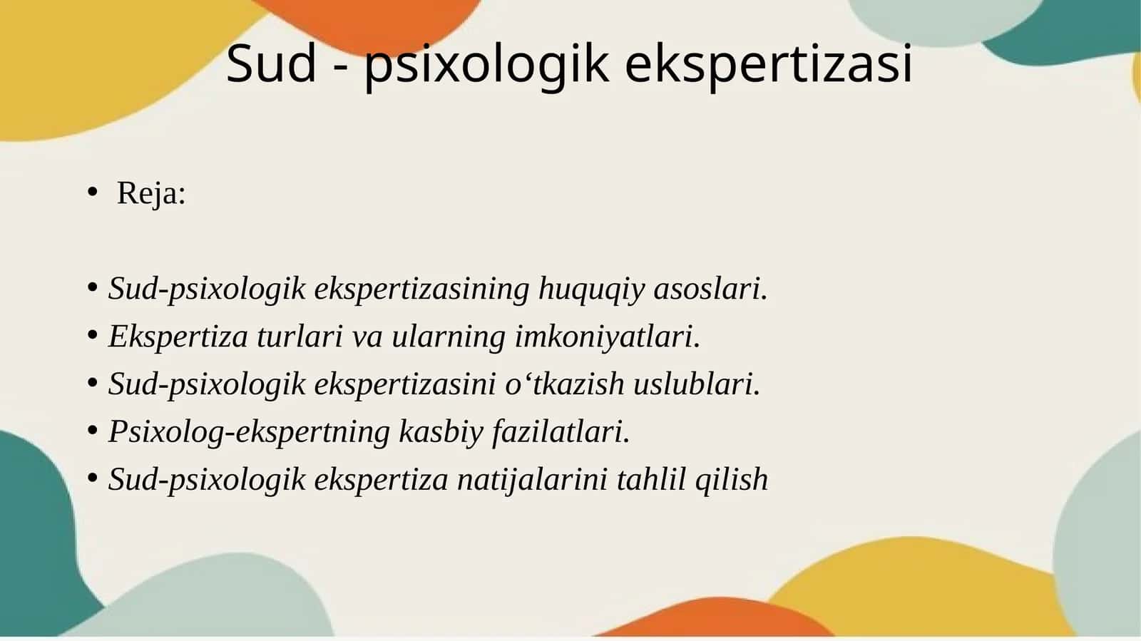 Sud-psixologikekspertizasi
