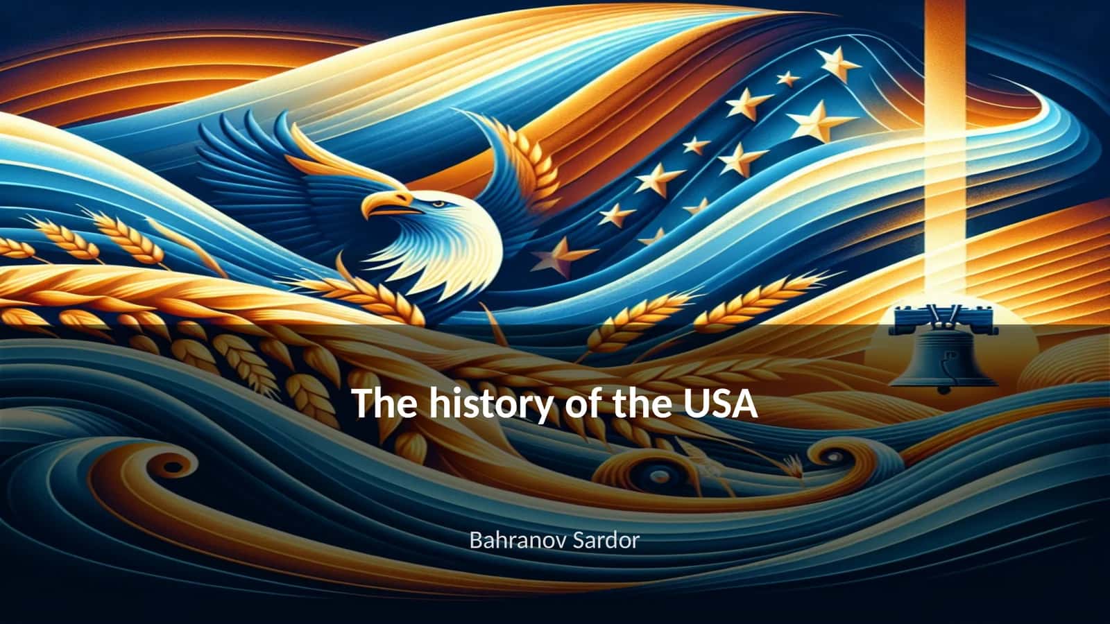The history of the USA