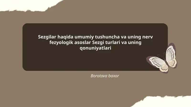 Sezgilar