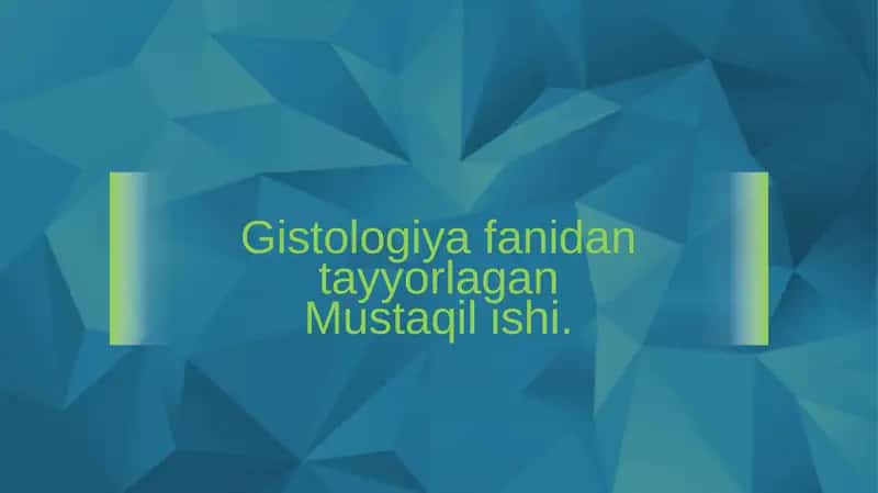 Tog'ay to'qimasi regeneratsiyasi va transplantatsiyasi.