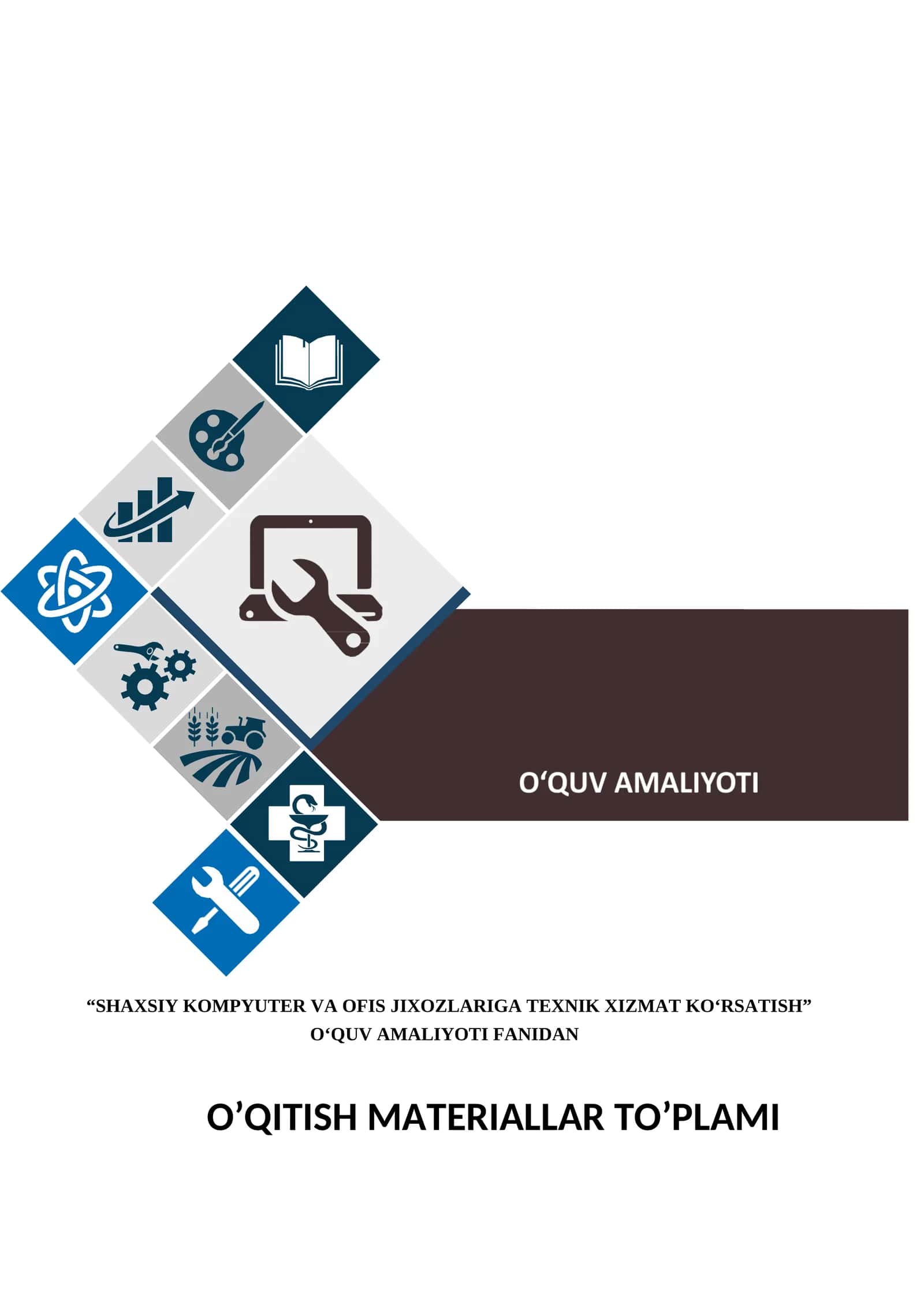 SHAXSIY KOMPYUTER ARXITEKTURASI  VA OFIS JIHOZLARIGA TEXNIK  XIZMAT KO’RSATISH”