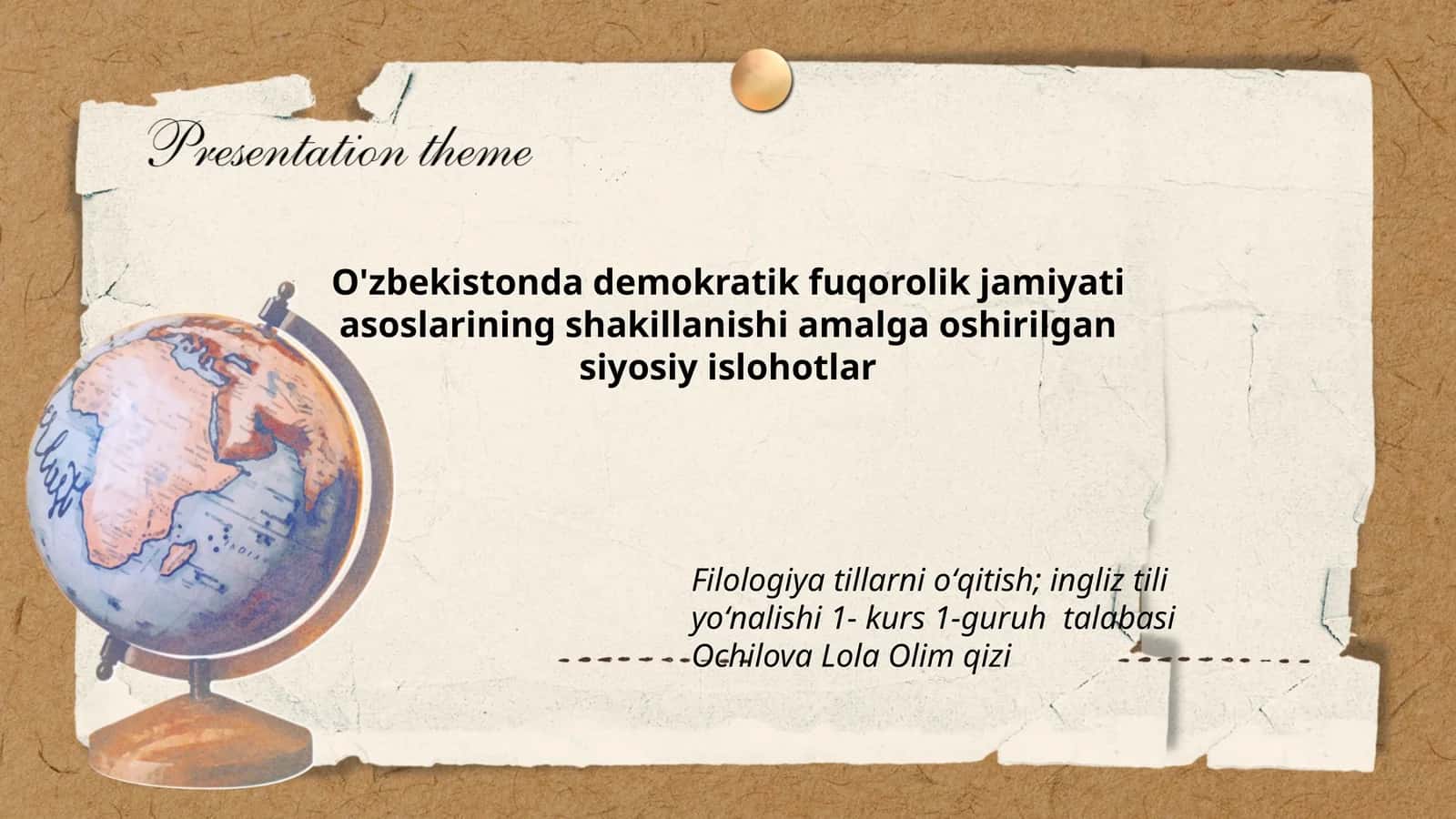 Filologiya tillarni oʻqitish