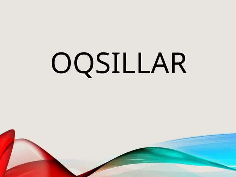 Oqsillar