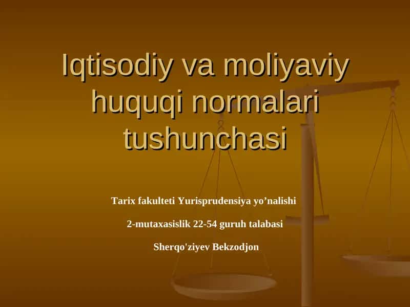 Huquq normalari