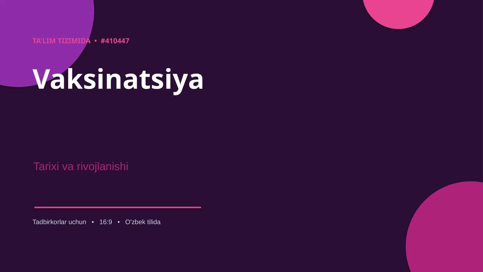 Vaksinatsiya