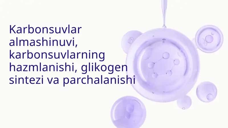 Karbonsuvlar almashinuvi