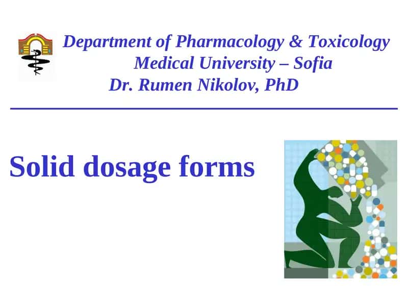 Department of Pharmacology & Toxicology